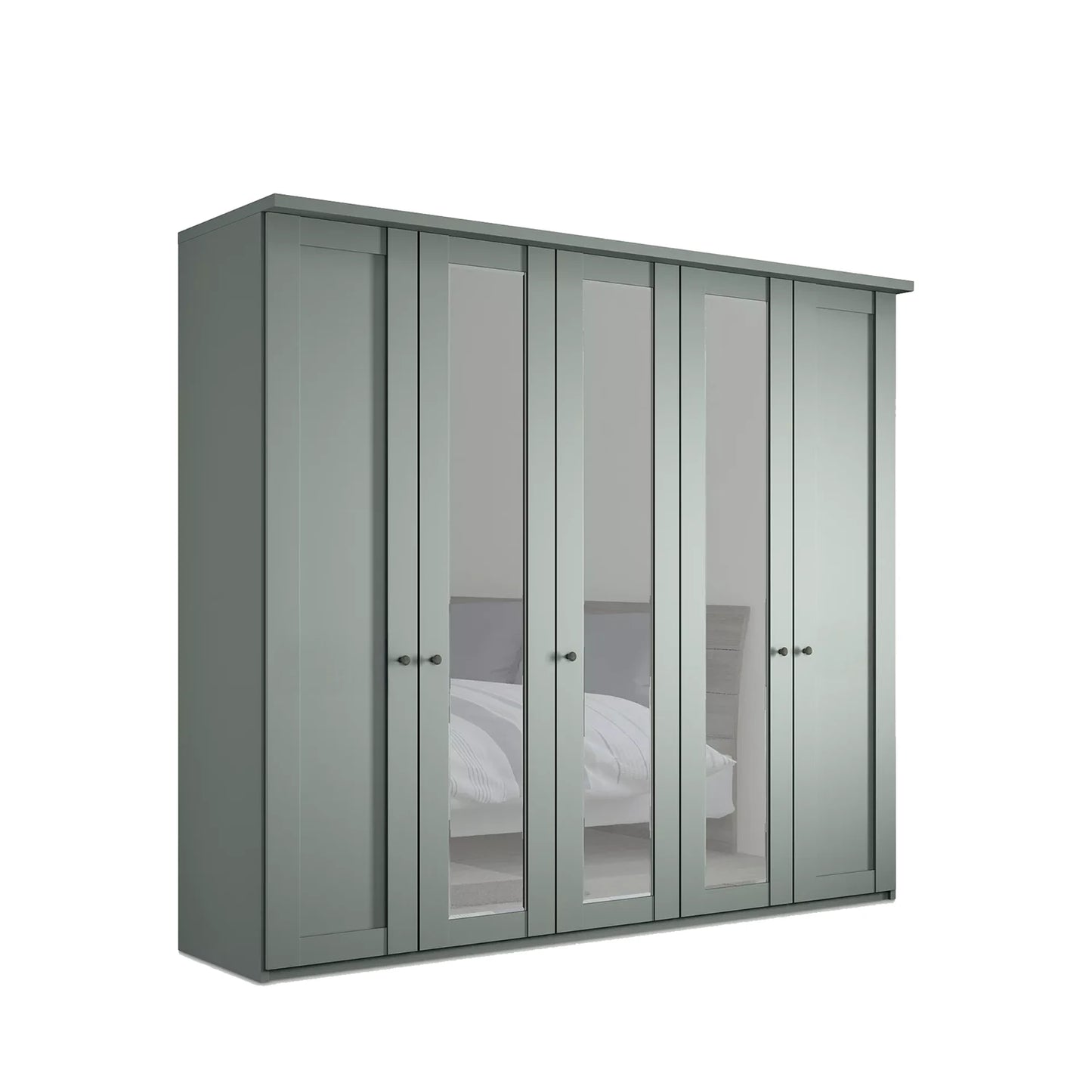 Marlo 5 Door Hinged Wardrobe 250cm