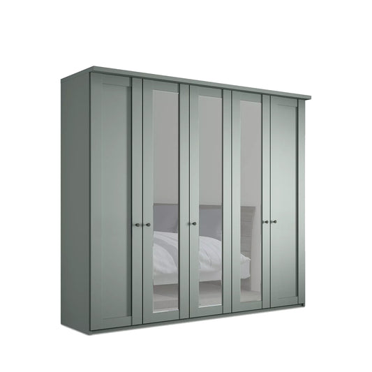Marlo 5 Door Hinged Wardrobe 250cm