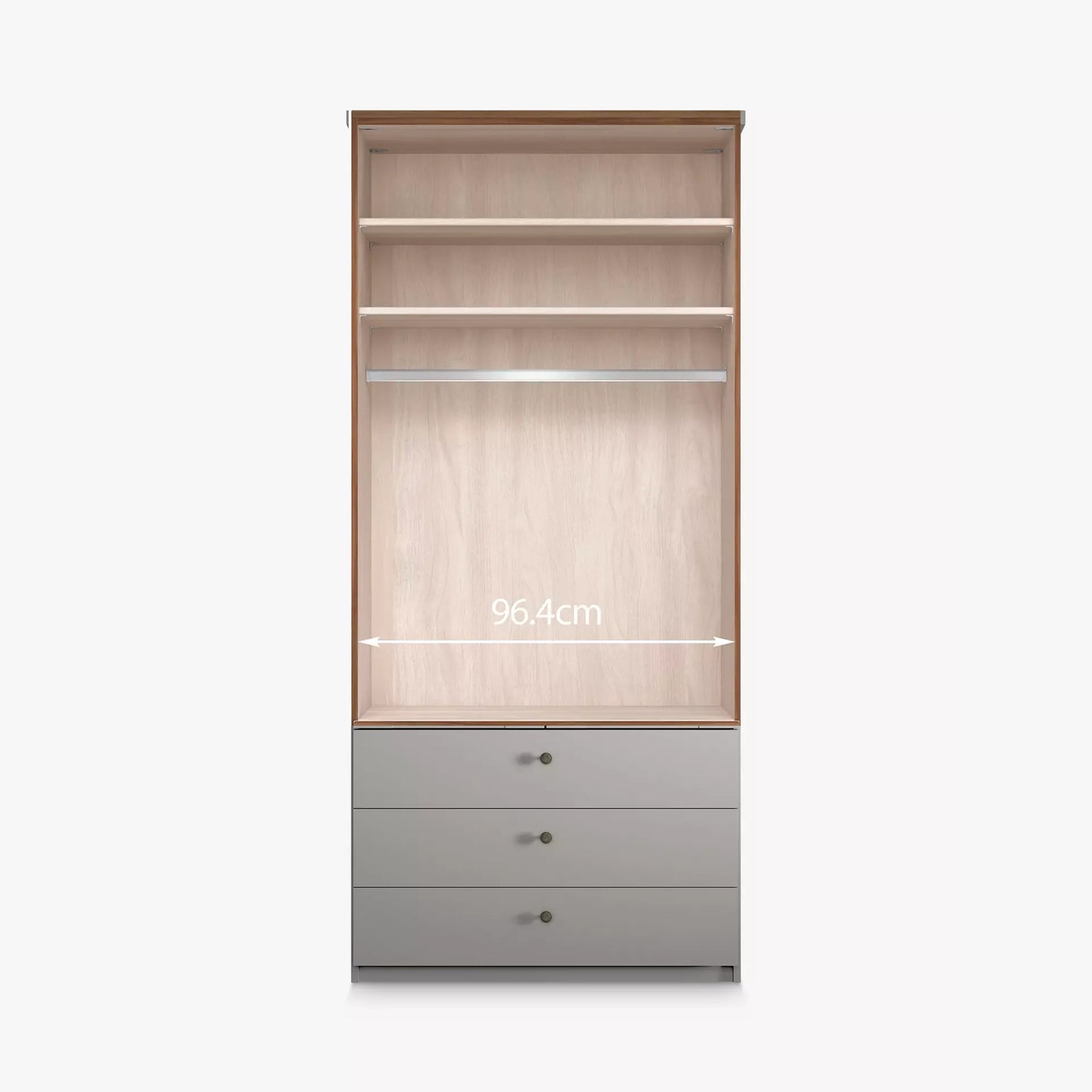 Wiemann Marlo 2 Door 3 Drawer wardrobe 