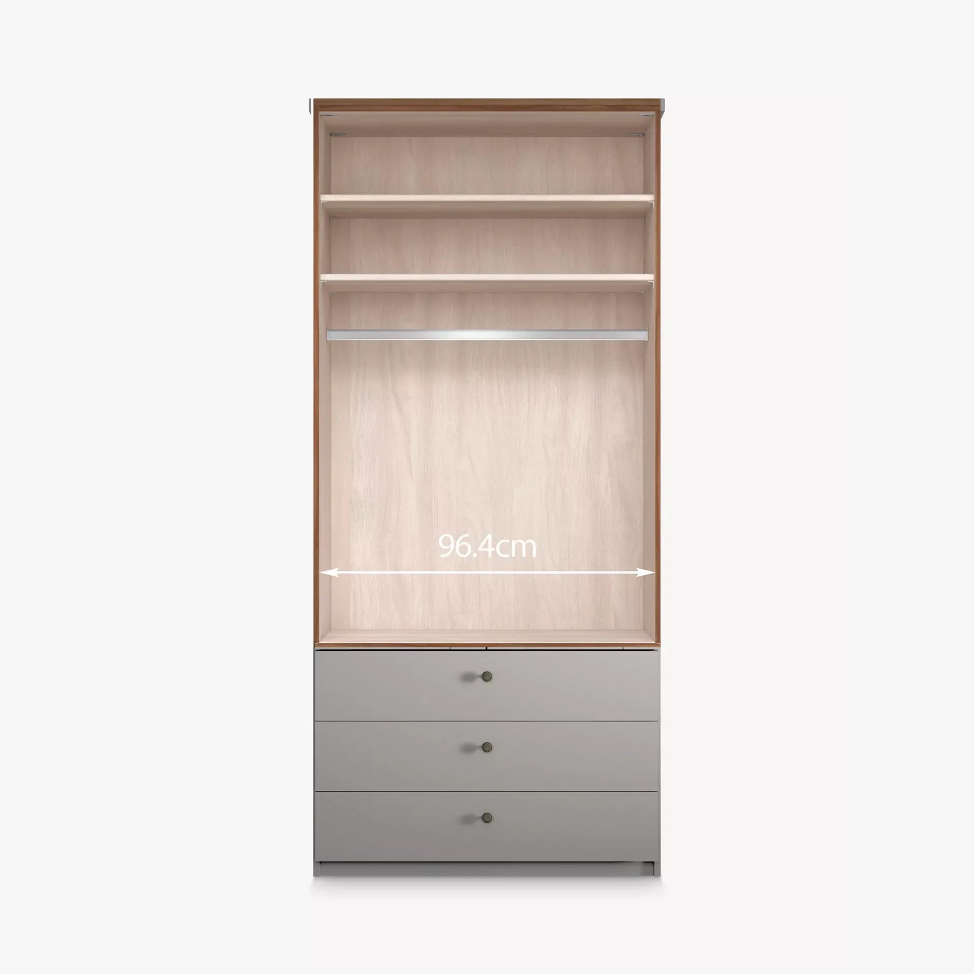 Wiemann Marlo 2 Door 3 Drawer wardrobe 