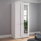 Marlo 2 Door Hinged Wardrobe 100cm