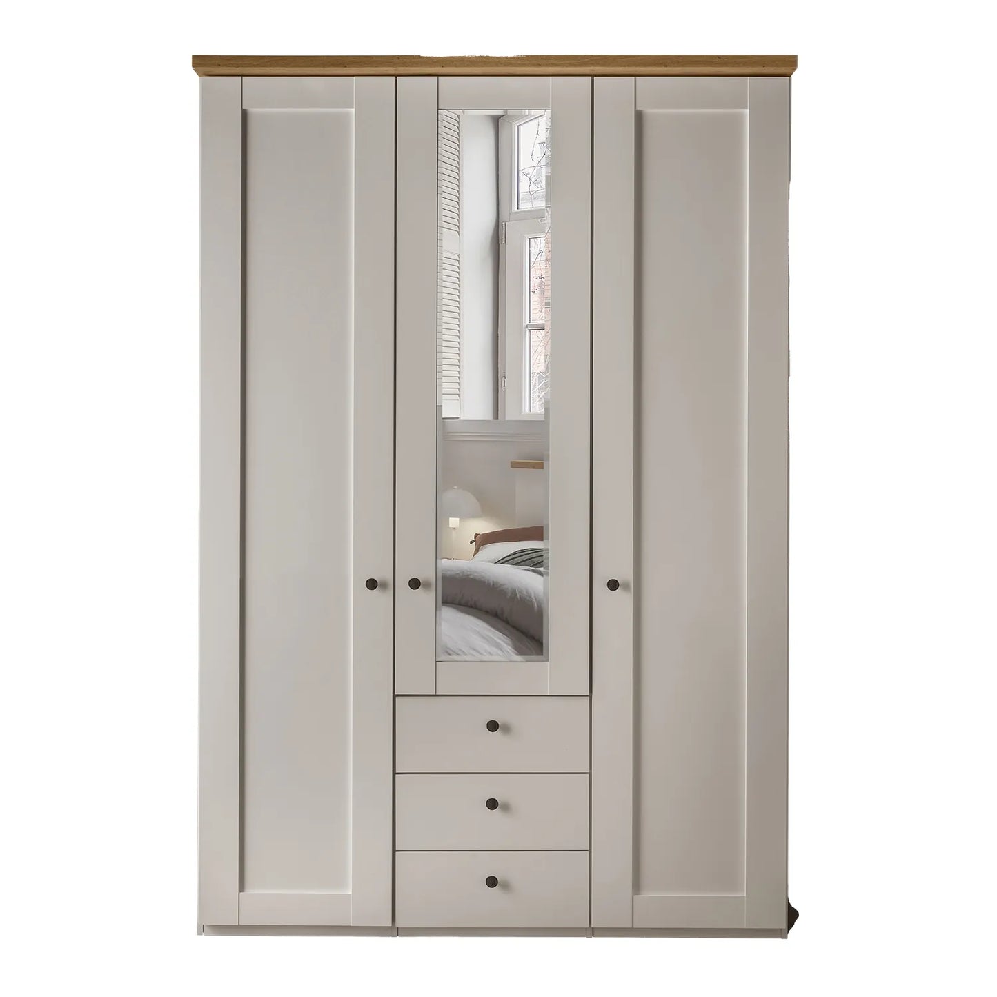 Wiemann Marlo 3 Door Wardrobe with 3 Drawers - W150cm