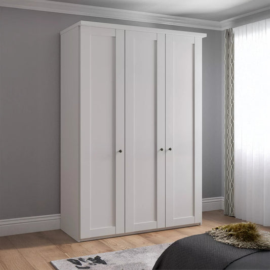 Marlo 3 Door Hinged Wardrobe 150cm