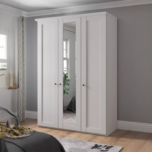 Marlo 3 Door Hinged Wardrobe 150cm