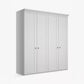 Marlo 4 Door Hinged Wardrobe 200cm