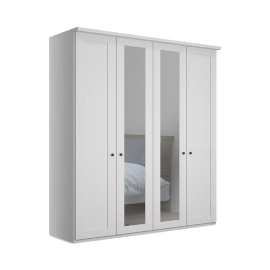 Marlo 4 Door Hinged Wardrobe 200cm