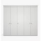 Marlo 5 Door Hinged Wardrobe 250cm