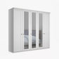 Marlo 5 Door Hinged Wardrobe 250cm