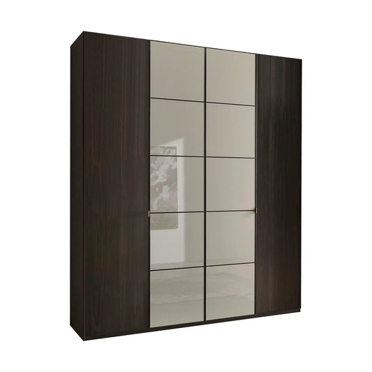 Zenith 200cm 4 Door Hinged Wardrobe 
