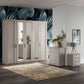 Kempton 5 Door Hinged Wardrobe - W250cm 