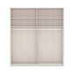 Halver Graphite 4 Door Hinged Wardrobe (W200cm)