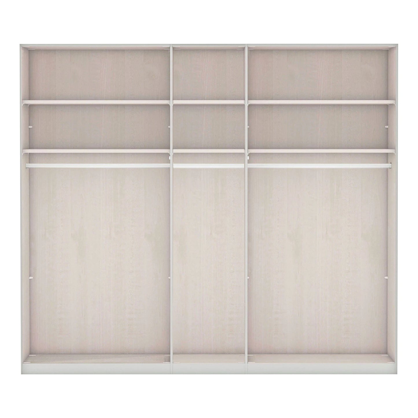 Halver Graphite 5 Door Hinged Wardrobe (W250cm)