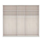 Kempton Sage Green 4 Door Hinged Wardrobe 