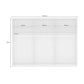 Kempton Sage Green 4 Door Hinged Wardrobe 