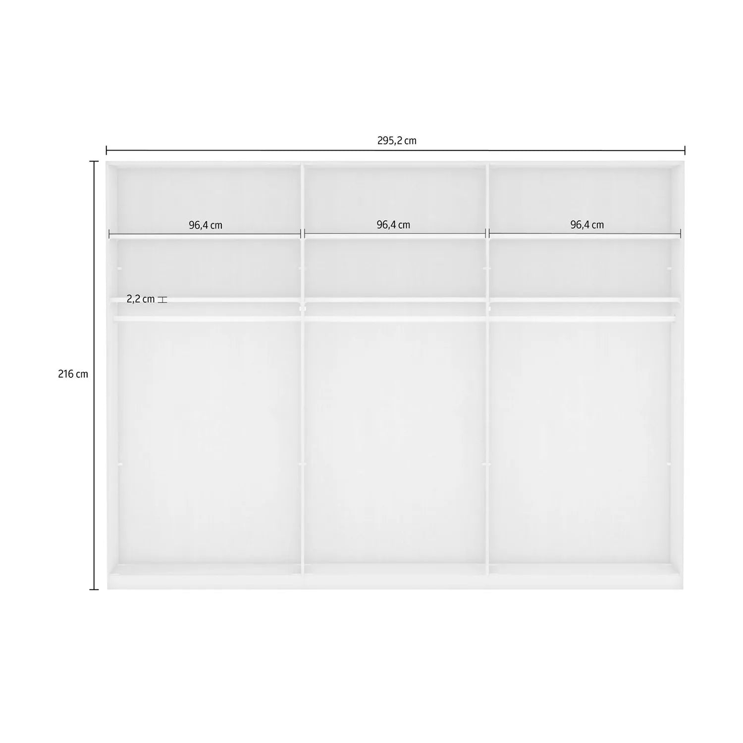 Kempton Sage Green 4 Door Hinged Wardrobe 