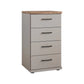 Wiemann Adeline 4 Drawer Narrow Chest in Pebble Grey