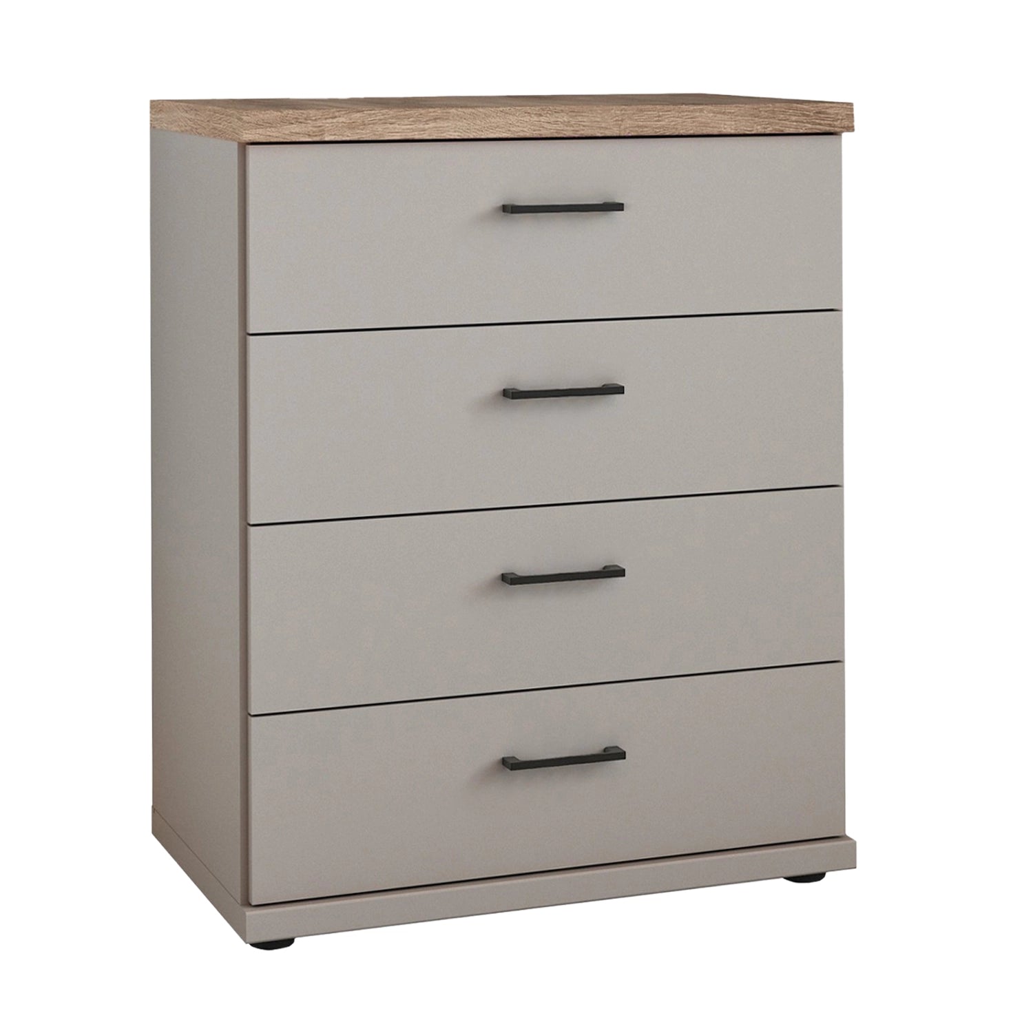 Wiemann Adeline 4 Drawer Wide Chest in Pebble Grey