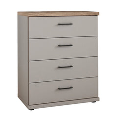 Wiemann Adeline 4 Drawer Wide Chest in Pebble Grey