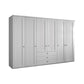 Wiemann Adelina 6 Door 3 Drawer Wardrobe - W300cm
