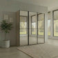 Wiemann Full Mirror Phoenix Apex Champagne Carcase 3 Door Sliding Wardrobe