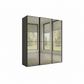 Wiemann Full Mirror Phoenix Apex Lava Carcase 3 Door Sliding Wardrobe
