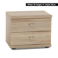 Wiemann Bristol Rustic Oak and Mirror Front 4 Door Wardrobe 