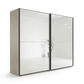 Wiemann Bristol Rustic Oak Sliding Door Mirrored Wardrobe