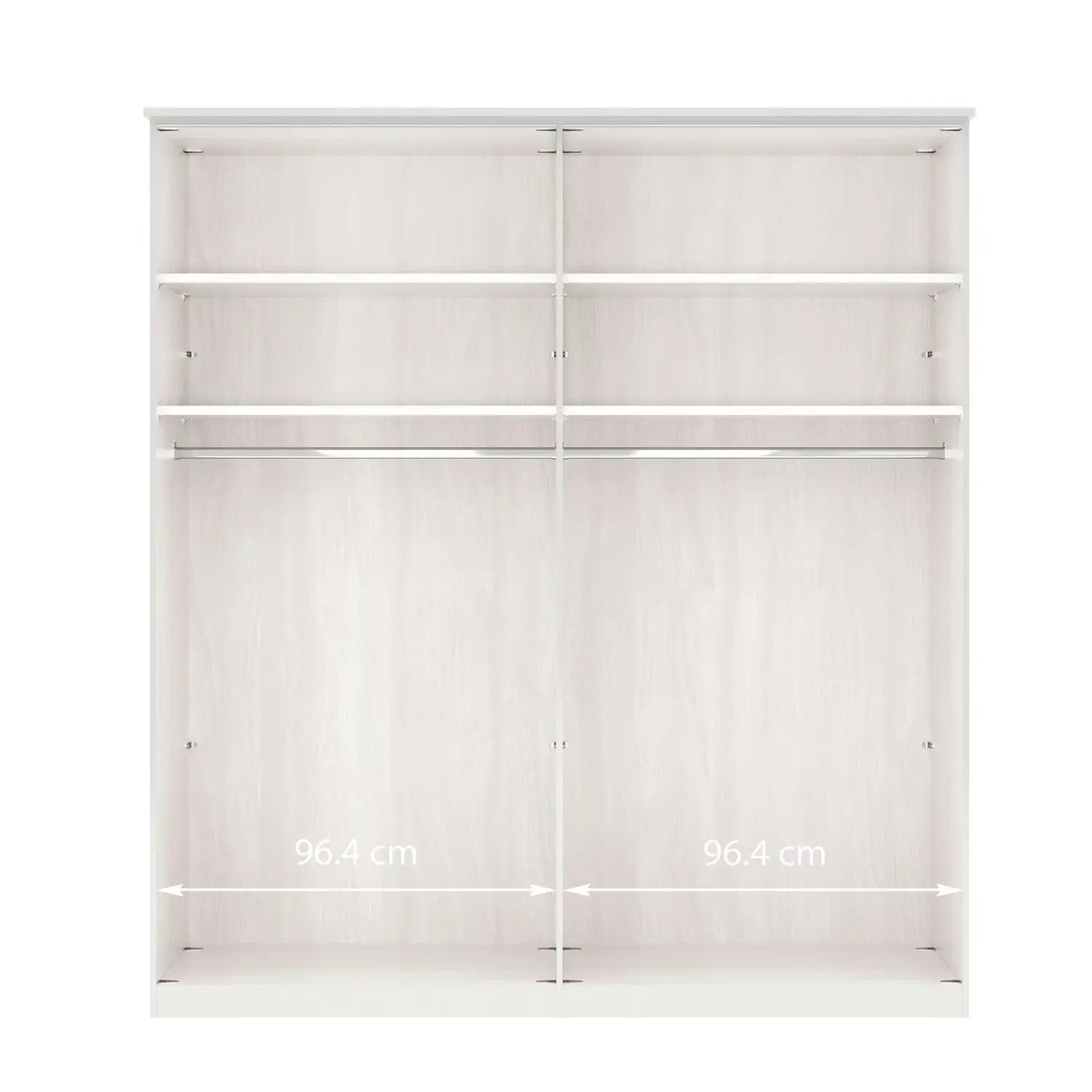 Wiemann Bristol Pebble Grey Sliding Door Wardrobe 