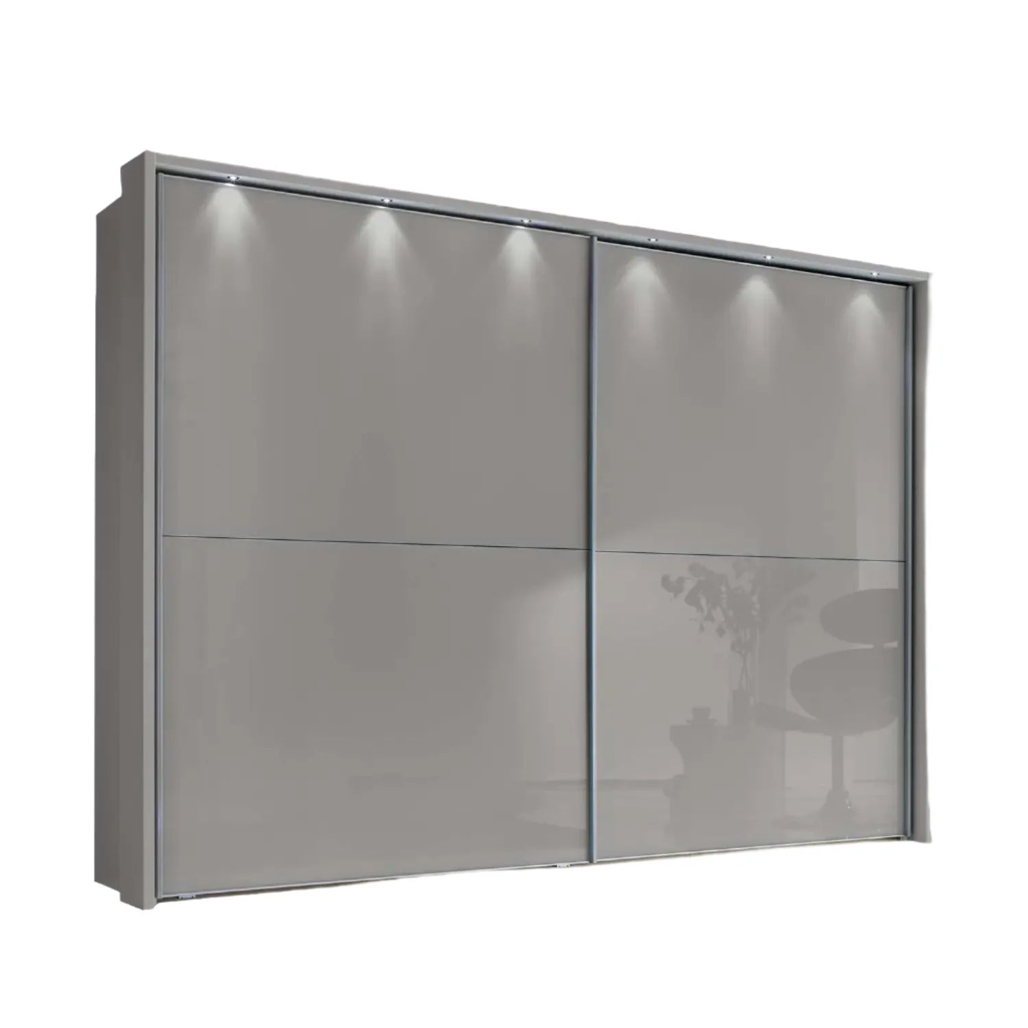 Wiemann Bristol Pebble Grey Sliding Door Wardrobe