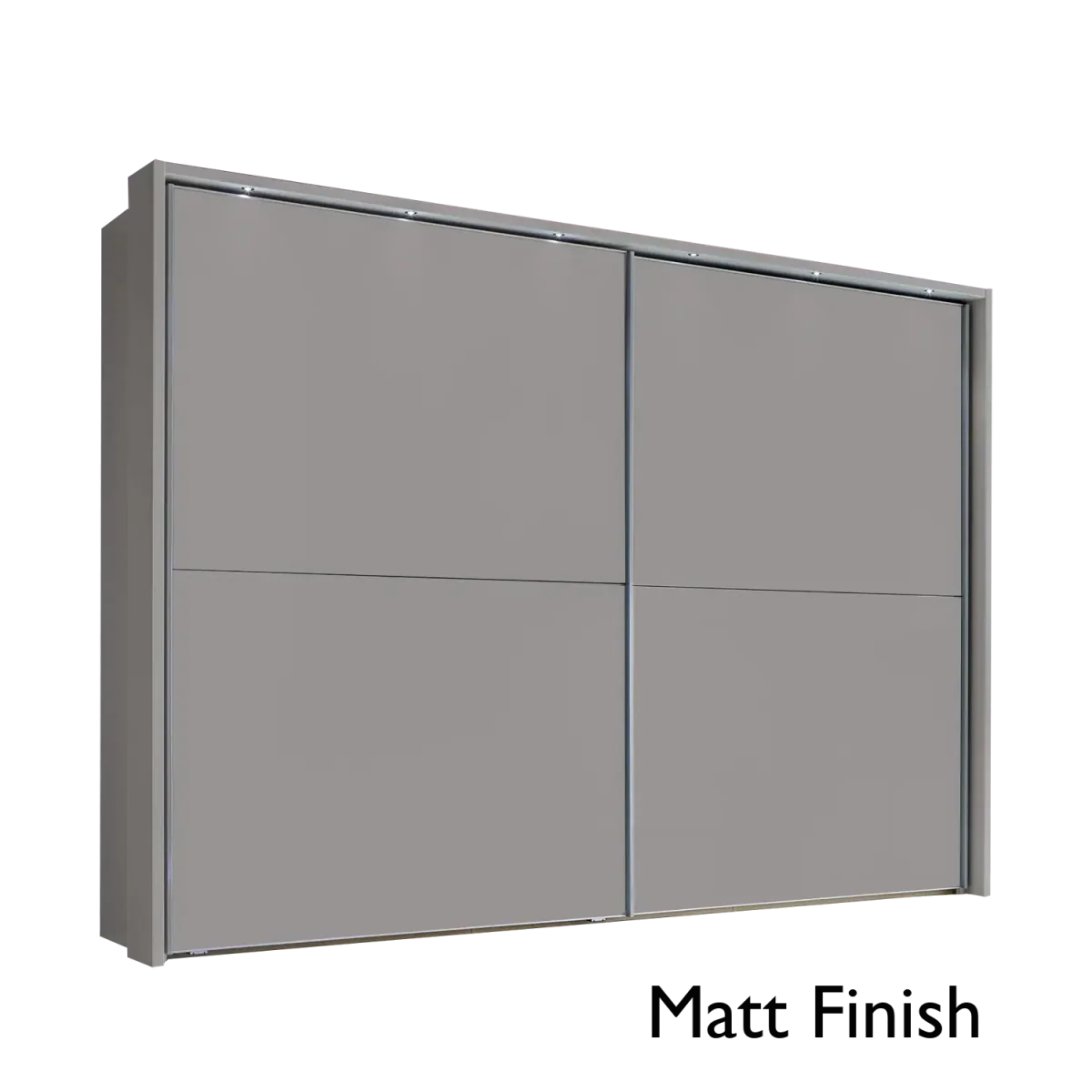 Wiemann Bristol Pebble Grey Sliding Door Wardrobe 