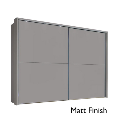 Wiemann Bristol Pebble Grey Sliding Door Wardrobe 