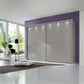 Wiemann Bristol Pebble Grey Sliding Door Wardrobe