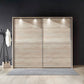 Wiemann Bristol Oak Sliding Door Wardrobe