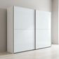 Wiemann Bristol White Sliding Door Wardrobe