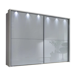 Wiemann Bristol White Sliding Door Wardrobe 