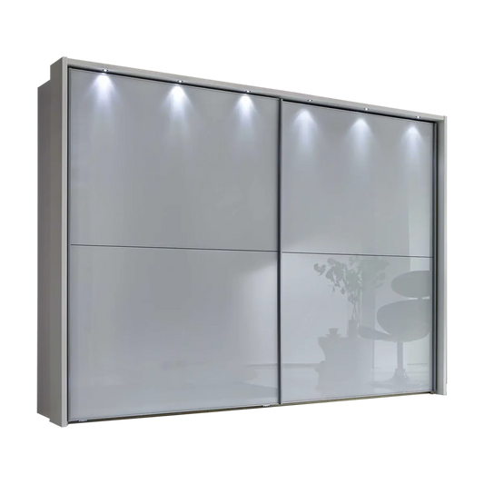 Wiemann Bristol White Sliding Door Wardrobe 