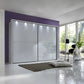 Wiemann Bristol White Sliding Door Wardrobe 