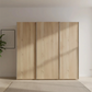 Wiemann Brixton Oak Effect 3 Door Sliding Wardrobe Width 300cm