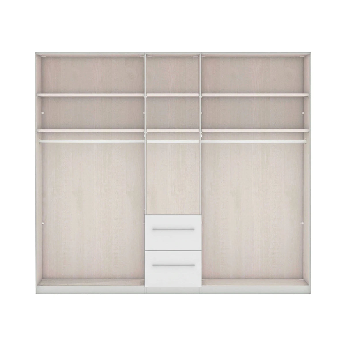 Wiemann Cairns 5 Door Wardrobe with 2 Drawers – 250cm