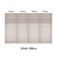Corfu 300cm Large Bianco Oak and Mirror Front Sliding Door Wardrobe