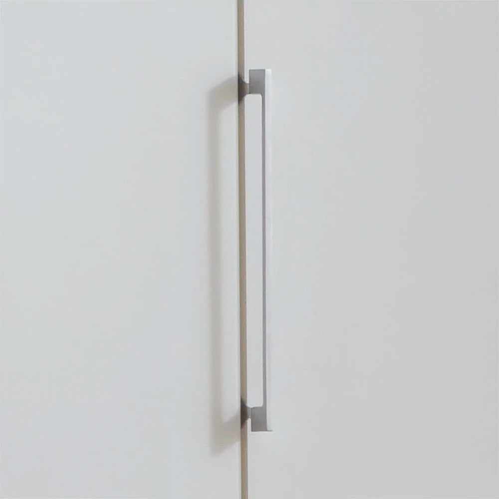 Halver Graphite 6 Door Wardrobe with Drawers (W300cm)