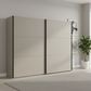 Wiemann Halver Pebble Grey 2 Door Sliding Wardrobe