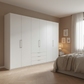 Wiemann 6 Door Large Wardrobe with Drawers 300cm