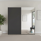 Wiemann Houston 200cm Graphite Glass & Mirror Front 2 Door Sliding Wardrobe