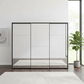 Wiemann Full Mirror Phoenix Iconic Lava Carcase 3 Door Sliding Wardrobe - Front view