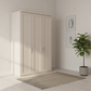 Wiemann Kempton champagne 3 Door wardrobe with Cornice Width 150cm