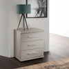 Shop the Wiemann Kempton 3 drawer bedside table. Available in 4 colours with optional Nordic Oak top and delivered assembled.