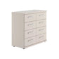 Wiemann Kempton Champagne Large Twin chest of drawers with eight spacious storage drawers