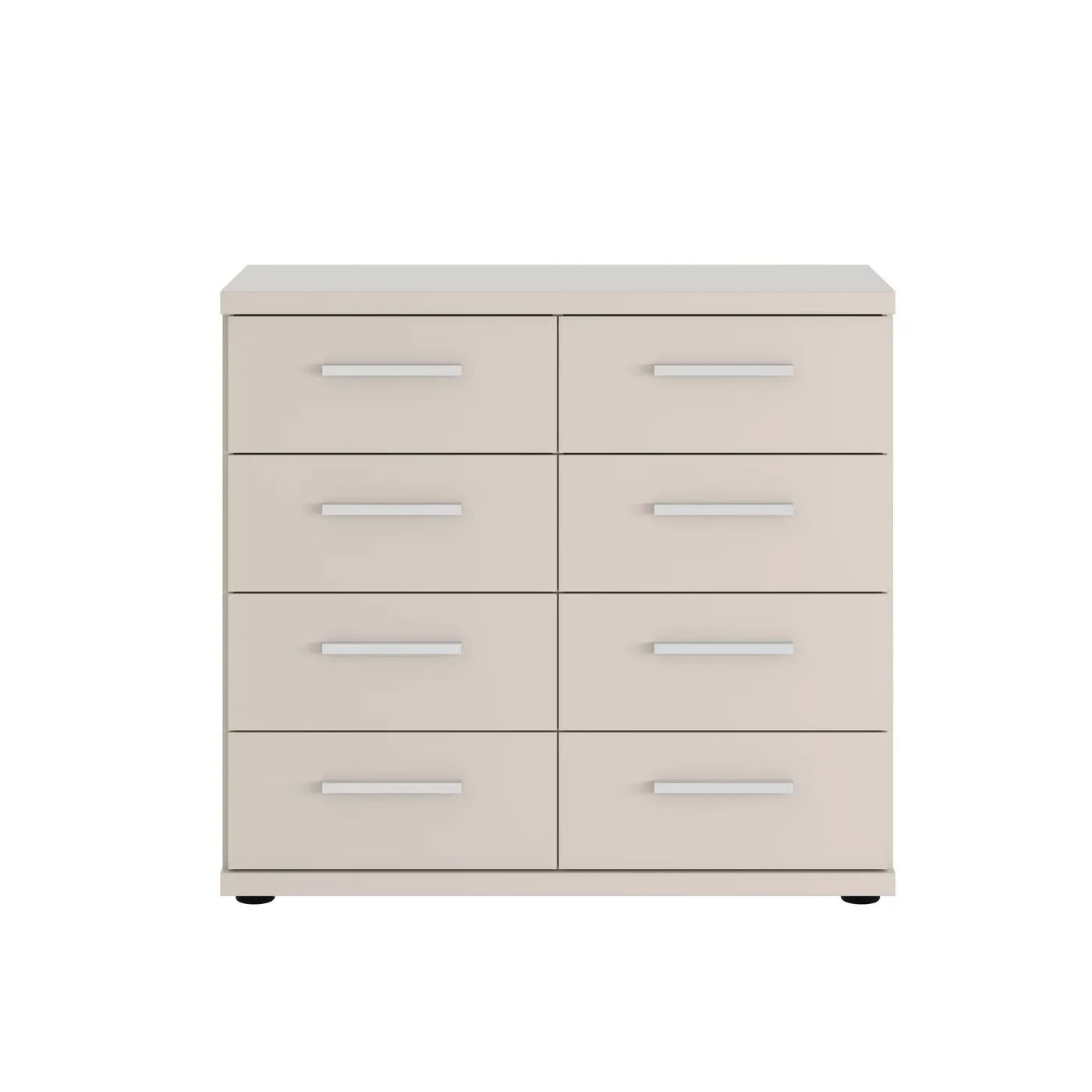 Wiemann Kempton Champagne Large  chest of drawers with eight spacious storage drawers