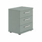 Wiemann Kempton 3 drawer bedside table in Sage Green finish